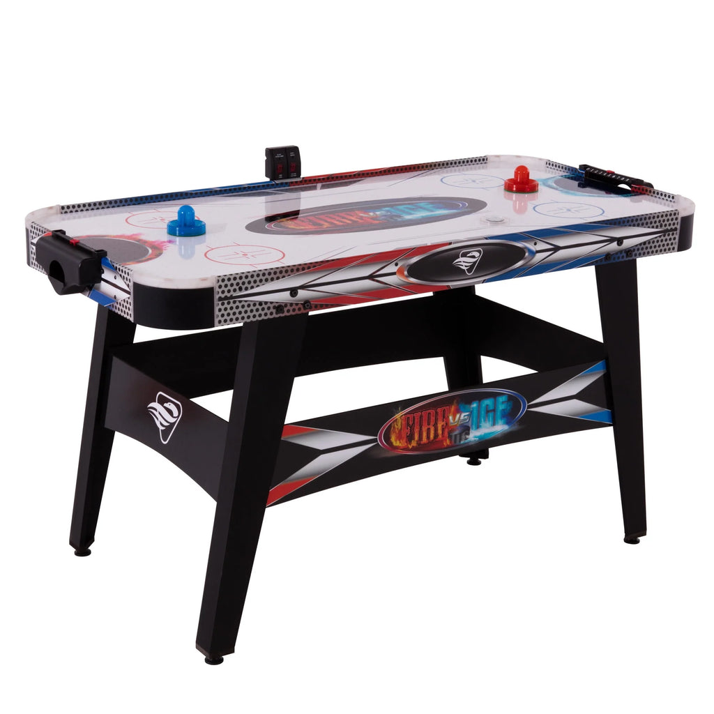 54 LED Air Hockey Table with 2 Pushers and Puck K793