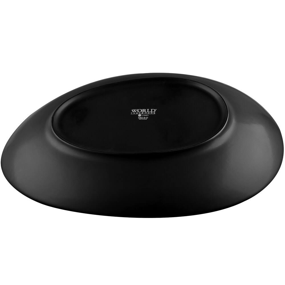 Onyx Satin Matte Porcelain Coupe Plate - 12/Case O186