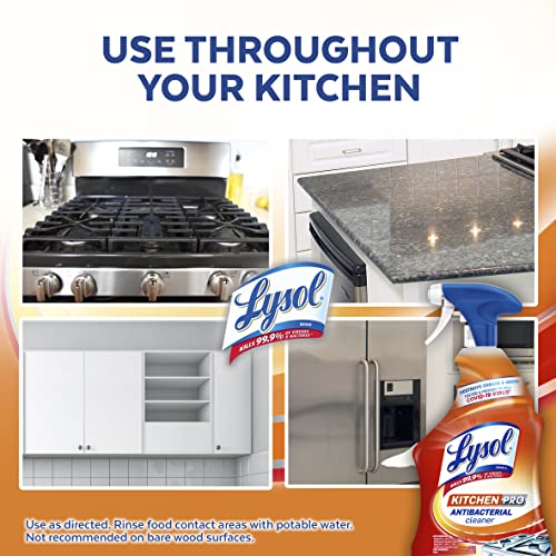 Antibacterial All Purpose Kitchen Cleaner and Degreaser, Citrus Scent, 22oz J373035