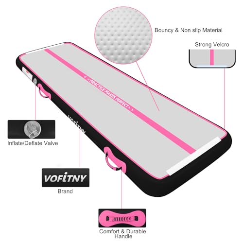 Inflatable Gymnastics Mat with Tumbling Barrel C29375
