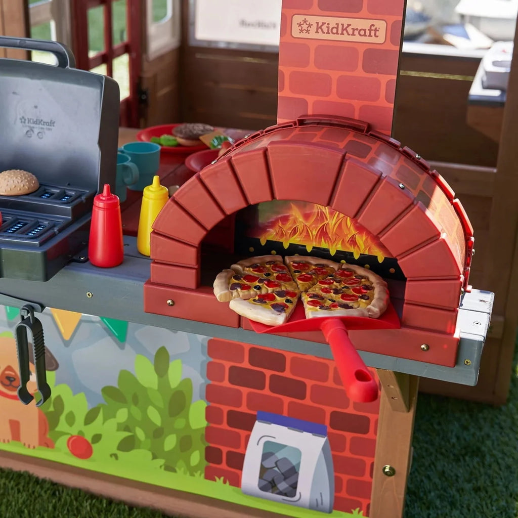 Wooden Outdoor Playhouse W862