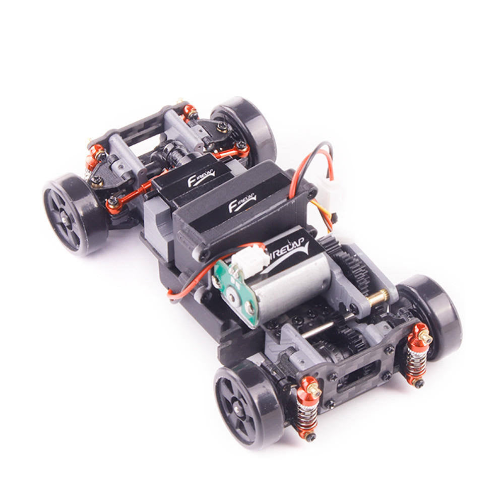 1/28 2.4g 4WD RC Car Touring Drift Vehicle Carbon Fiber Chassis W711372