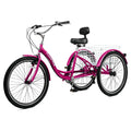 7 Speed 26 Inch 3 Wheel Adult Tricycle with Backrest M72360