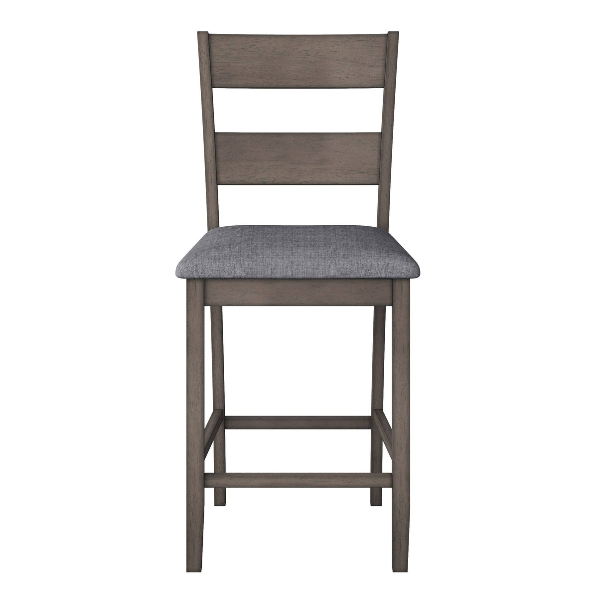 Washed Gray Counter Height Dining Chair Set of 2 G3936