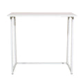 Collapsible Computer Desk White Q666130