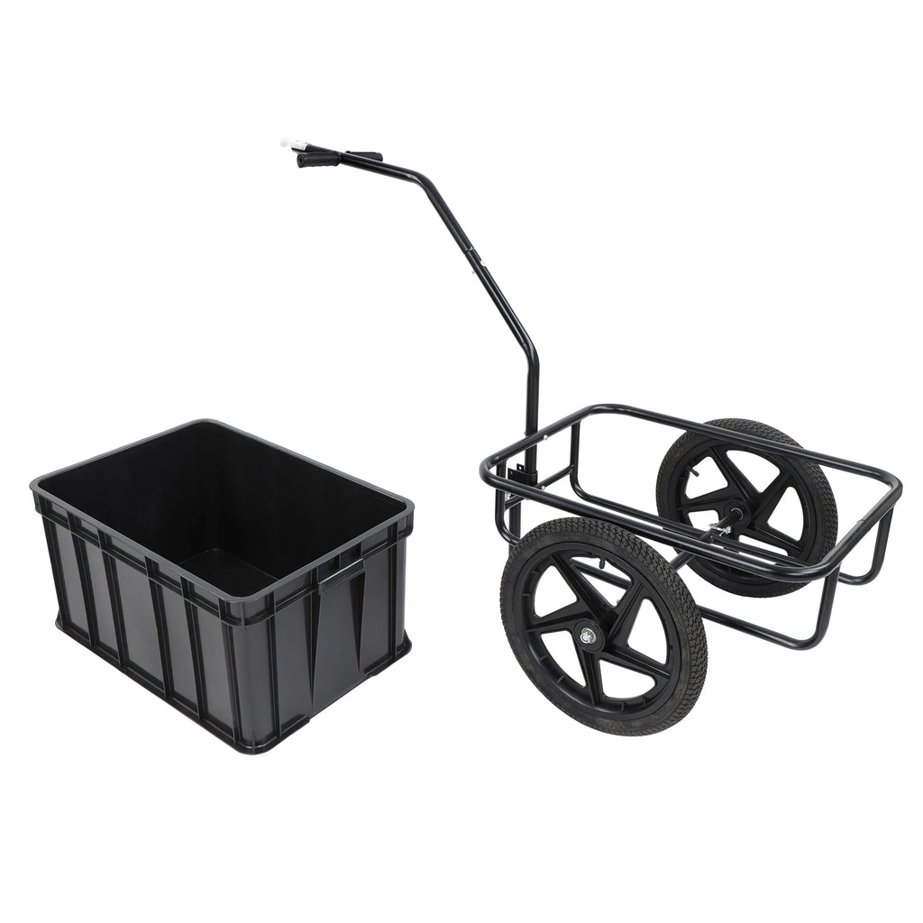 Bike Trailer Utility Cart and Attachment Kit 88lb Cap B125656