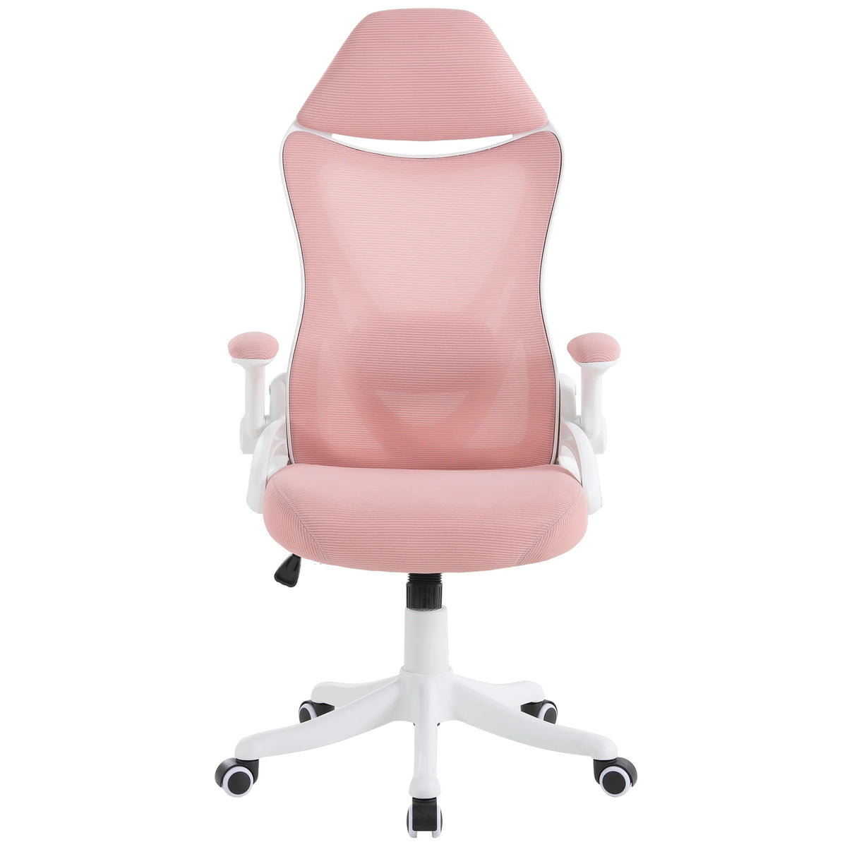 Pink Adjustable Mesh Ergonomic Office Chair J434652