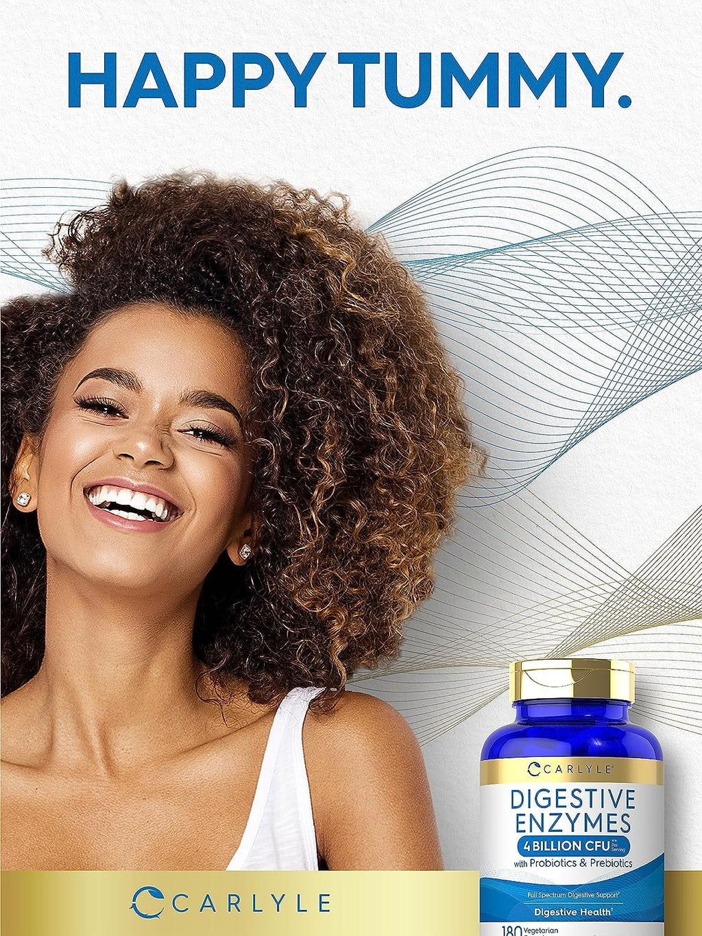 Digestive Enzymes with Probiotics and Prebiotics 180 Capsules Q6423