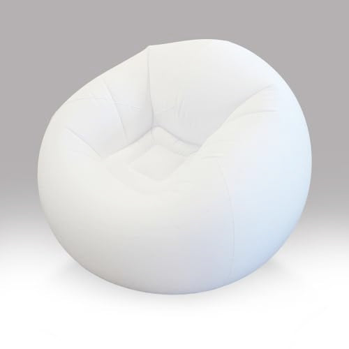 Black Inflatable Bean Bag Chair R221680