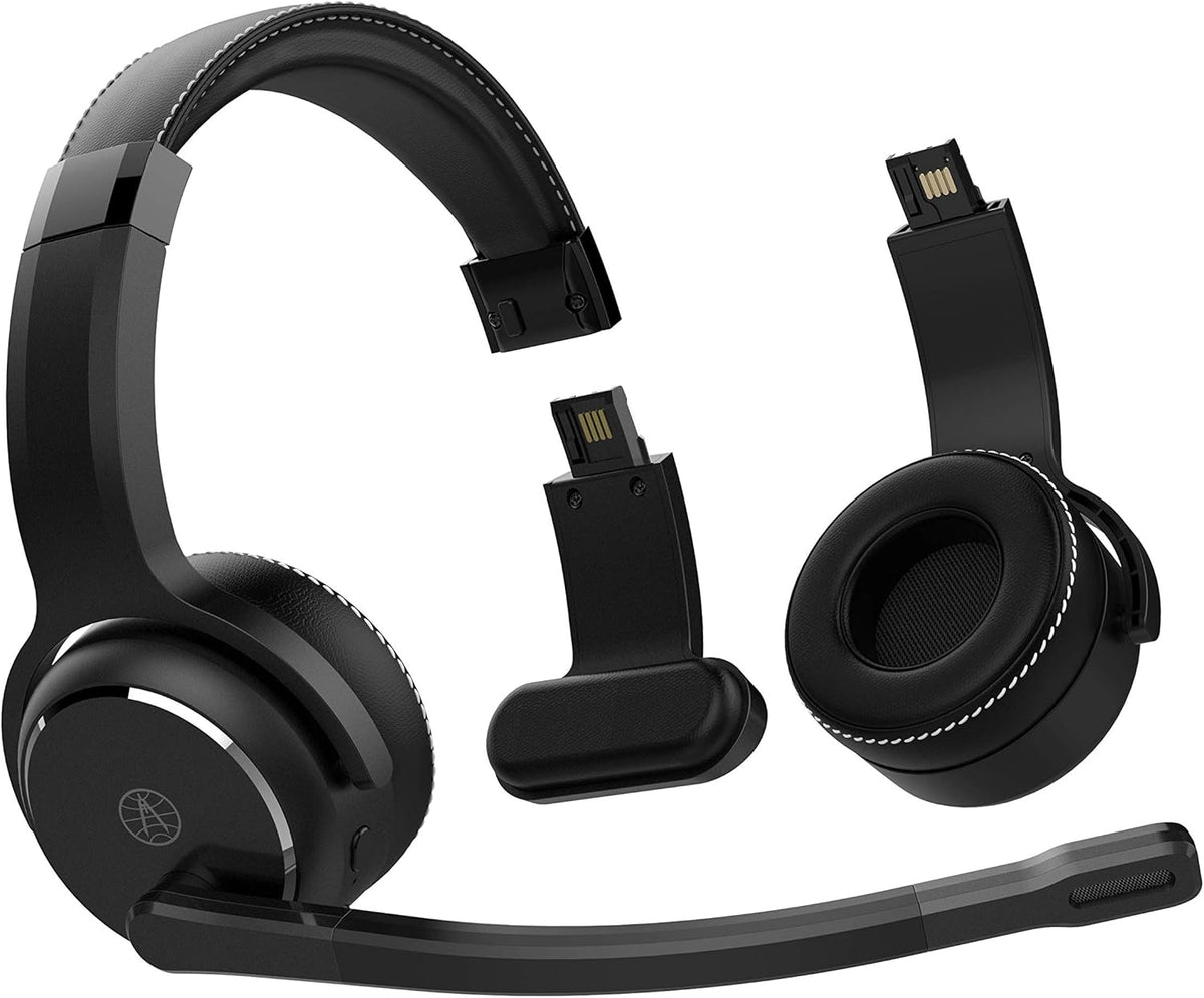 2-in-1 Wireless Headset with Noise Cancellation Q830517