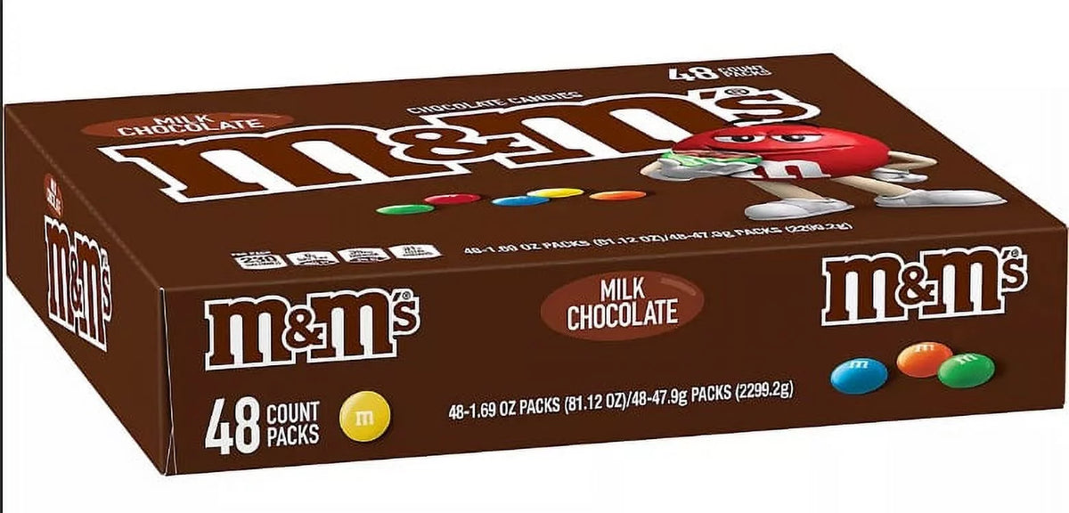 Milk Chocolate Candy 48 ct. 1.69 oz. F151