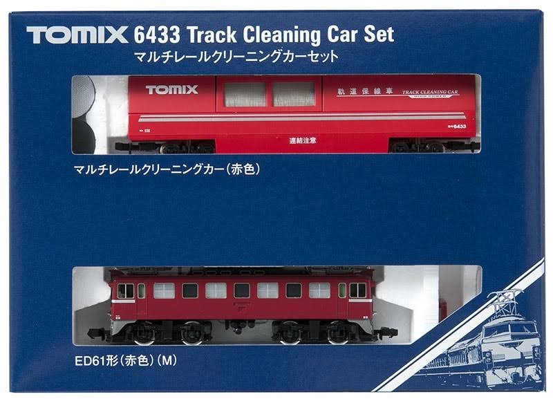N Gauge Cleaning Car Set Model Railroad O5754