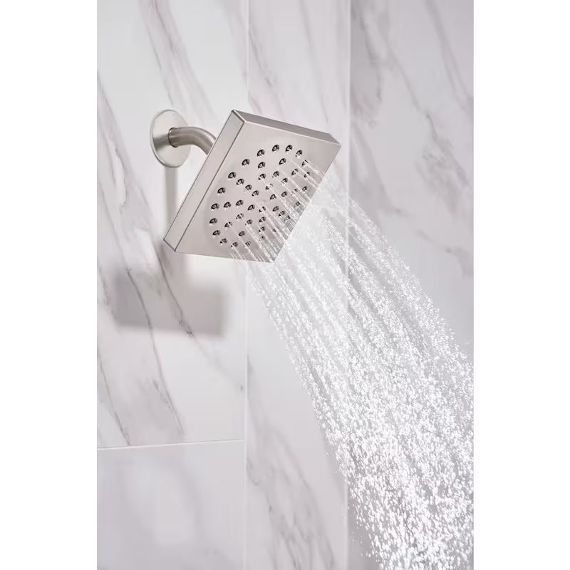 Single-Handle 1-Spray Tub and Shower Faucet Brushed Nickel B7714