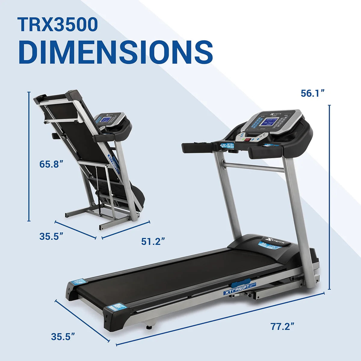 Folding Motorized Treadmill with Bluetooth P9929