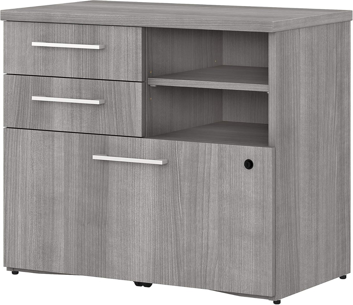 30W Piler Filer Cabinet in Storm Gray D897252