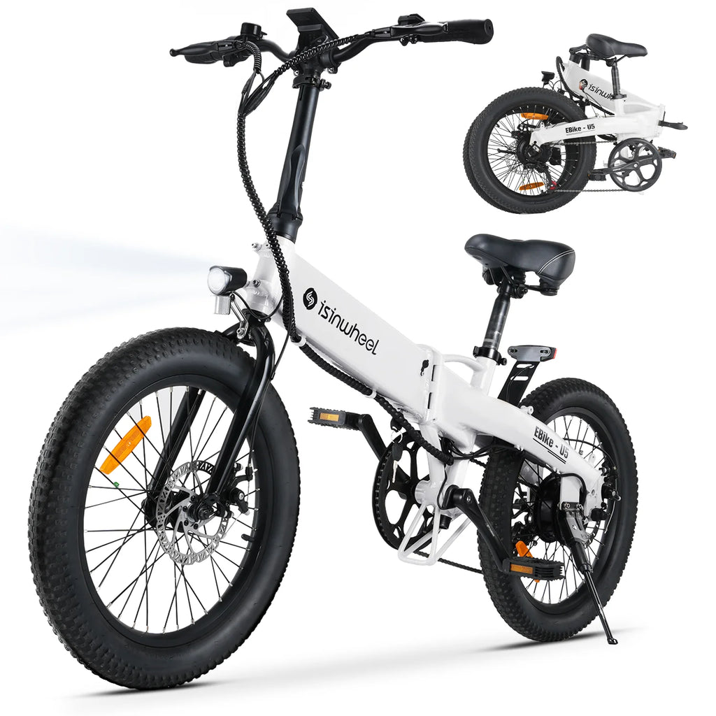 500W 20MPH 45+ Mile Folding Electric Bike O3232
