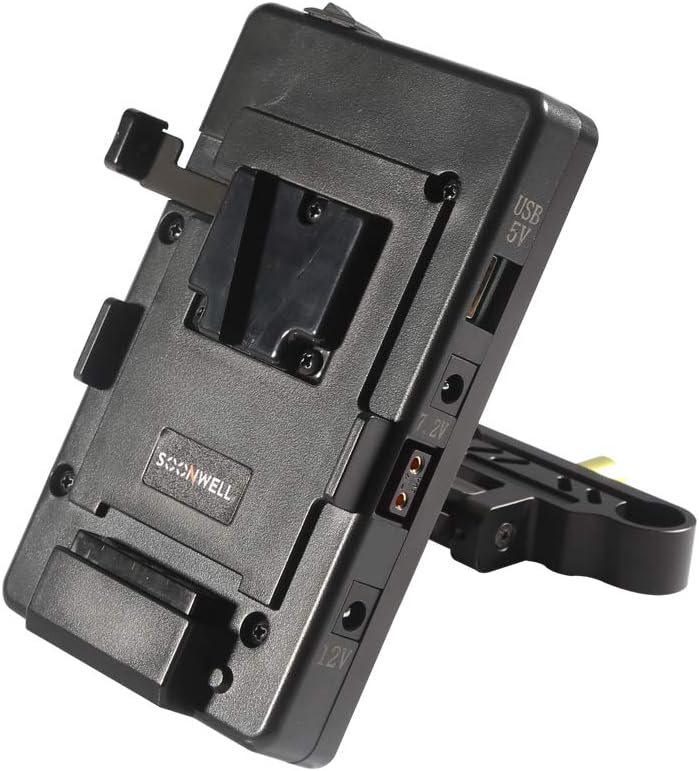 V Lock Mounting Plate Power Supply Splitter with 15mm Rod Clamp W439178