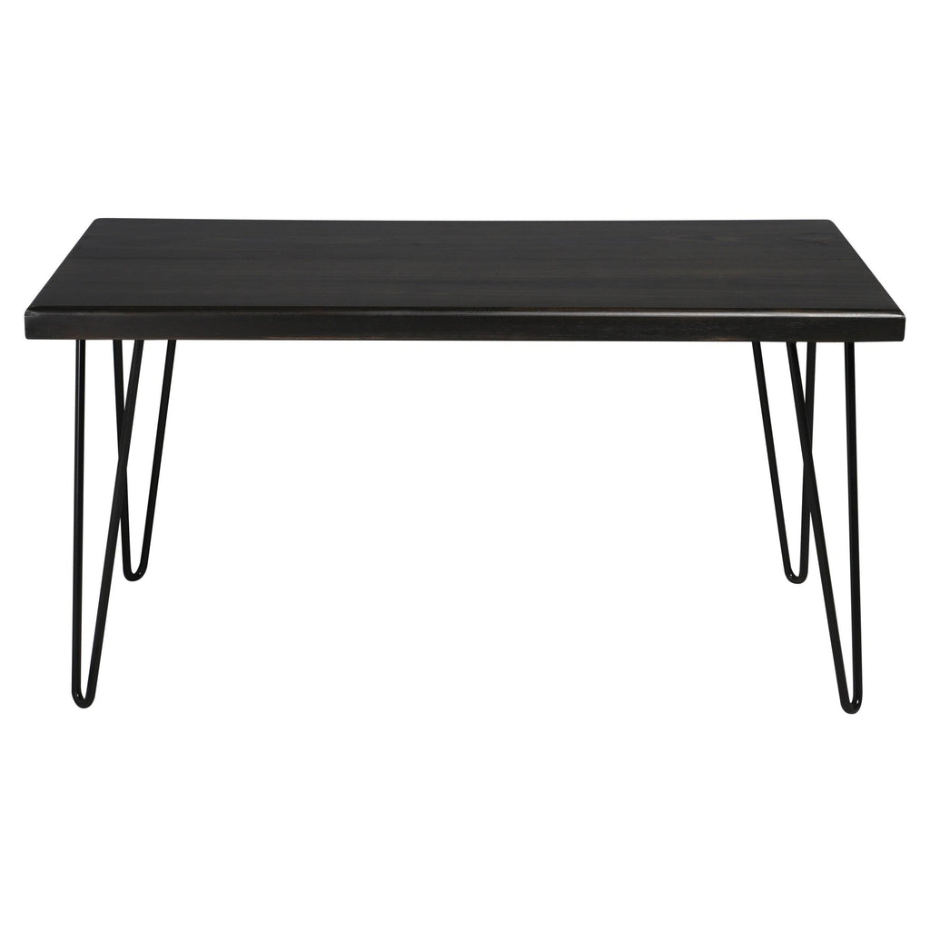 Dark Brown Wood Bench I4104