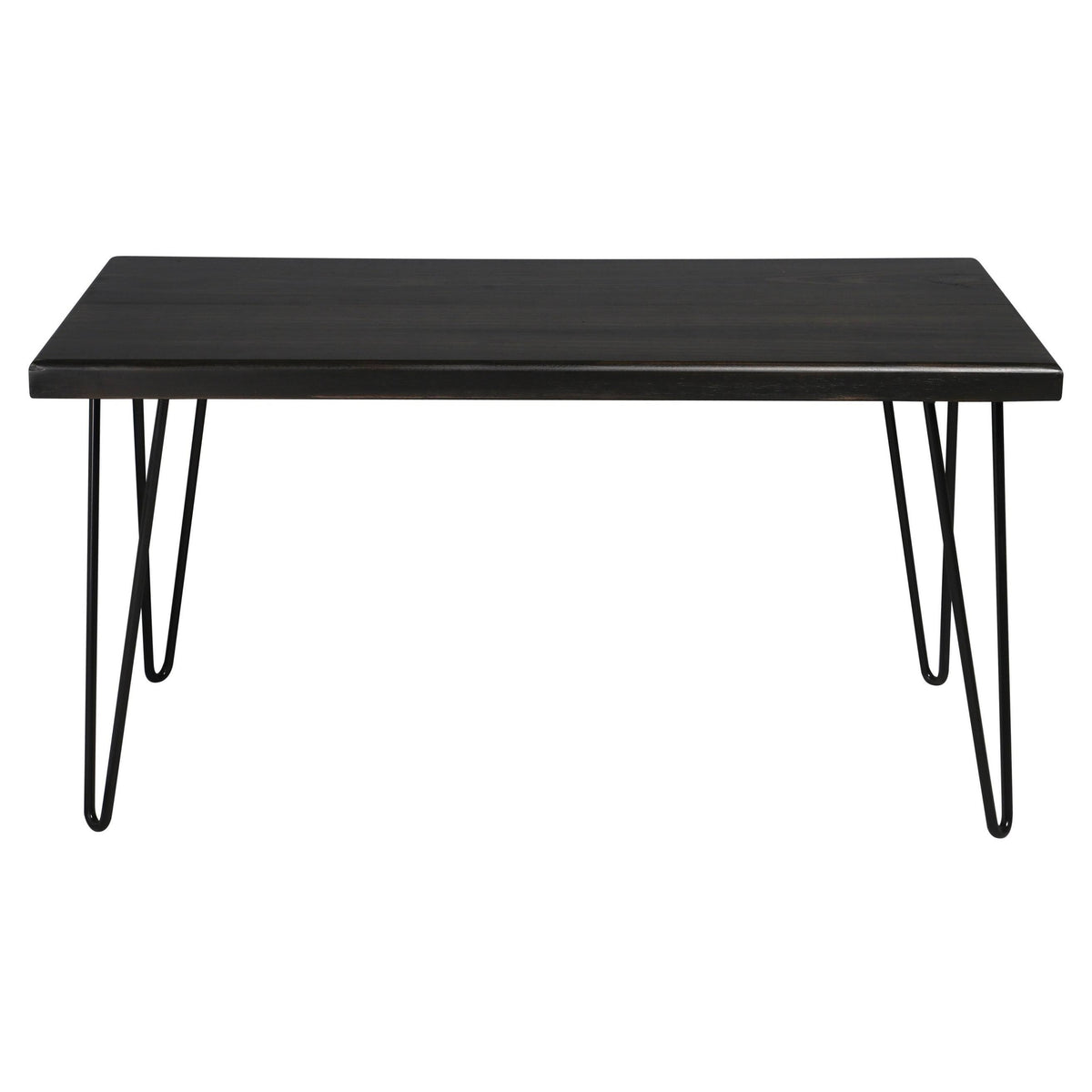 Dark Brown Wood Bench I4104