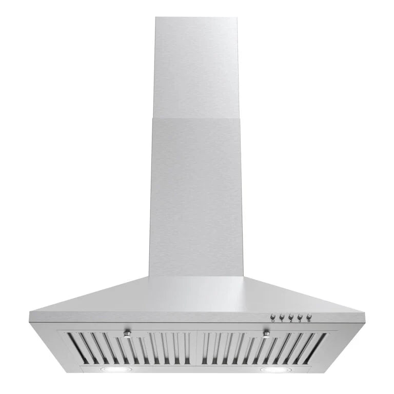 24 220 CFM Convertible Wall Mount Range Hood with Push Button Controls Z4351