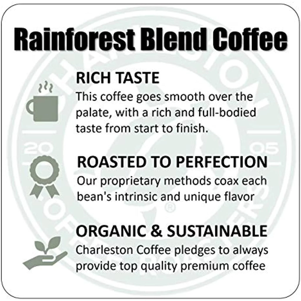 Organic Ground Dark Roast Coffee 12 oz U626