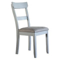 Beige Fabric Side Chair Set of 2 K668940