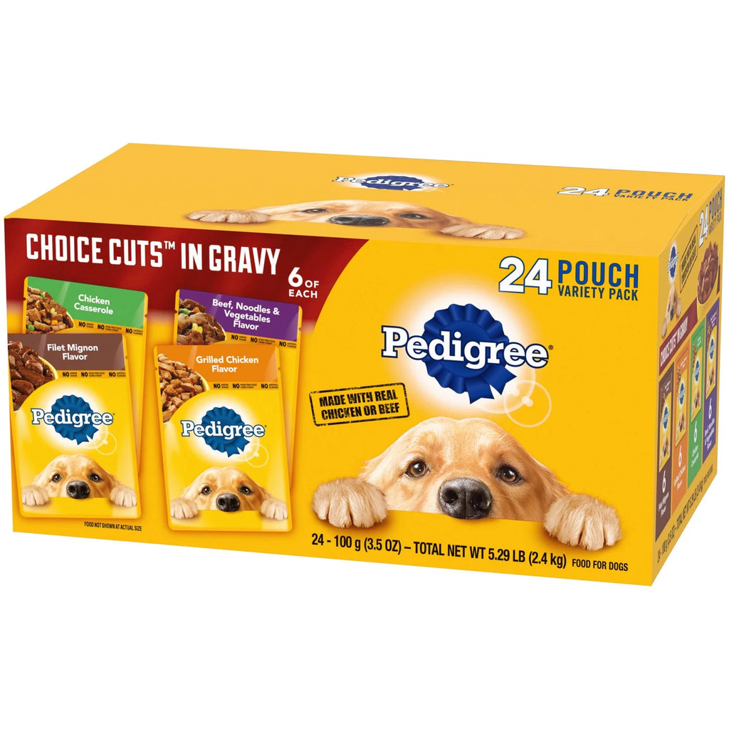 3.5 oz Wet Dog Food Variety Pack (24 Pack) P991803