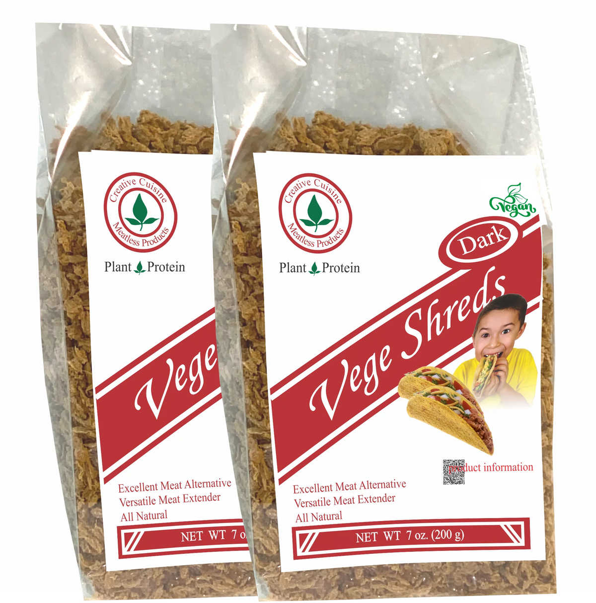 Shredded Dark Veggie Meat 6-7 oz J71284