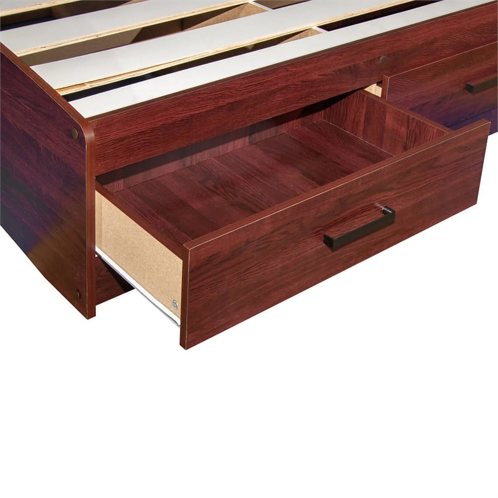 Mahogany Full Bed N1178