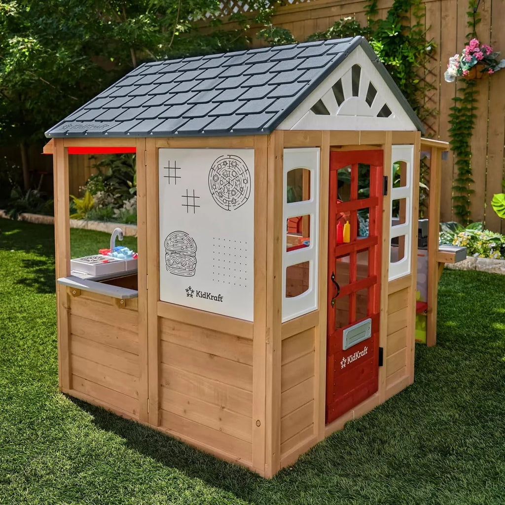 Wooden Outdoor Playhouse W862