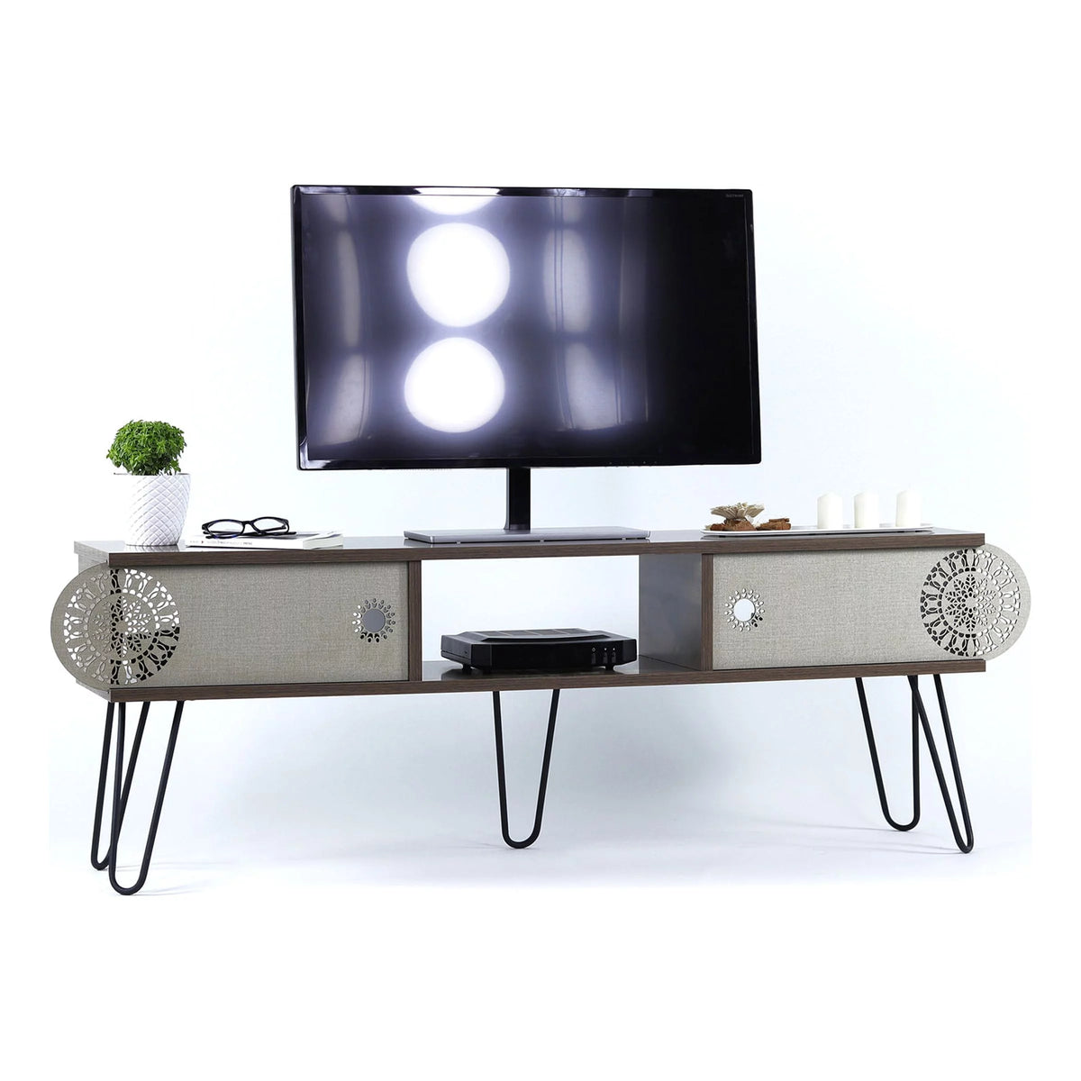 Modern Wood Tv Stand B80351