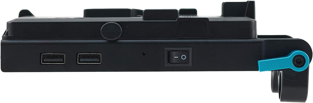 V Lock Mounting Plate Power Supply Splitter with 15mm Rod Clamp W439178