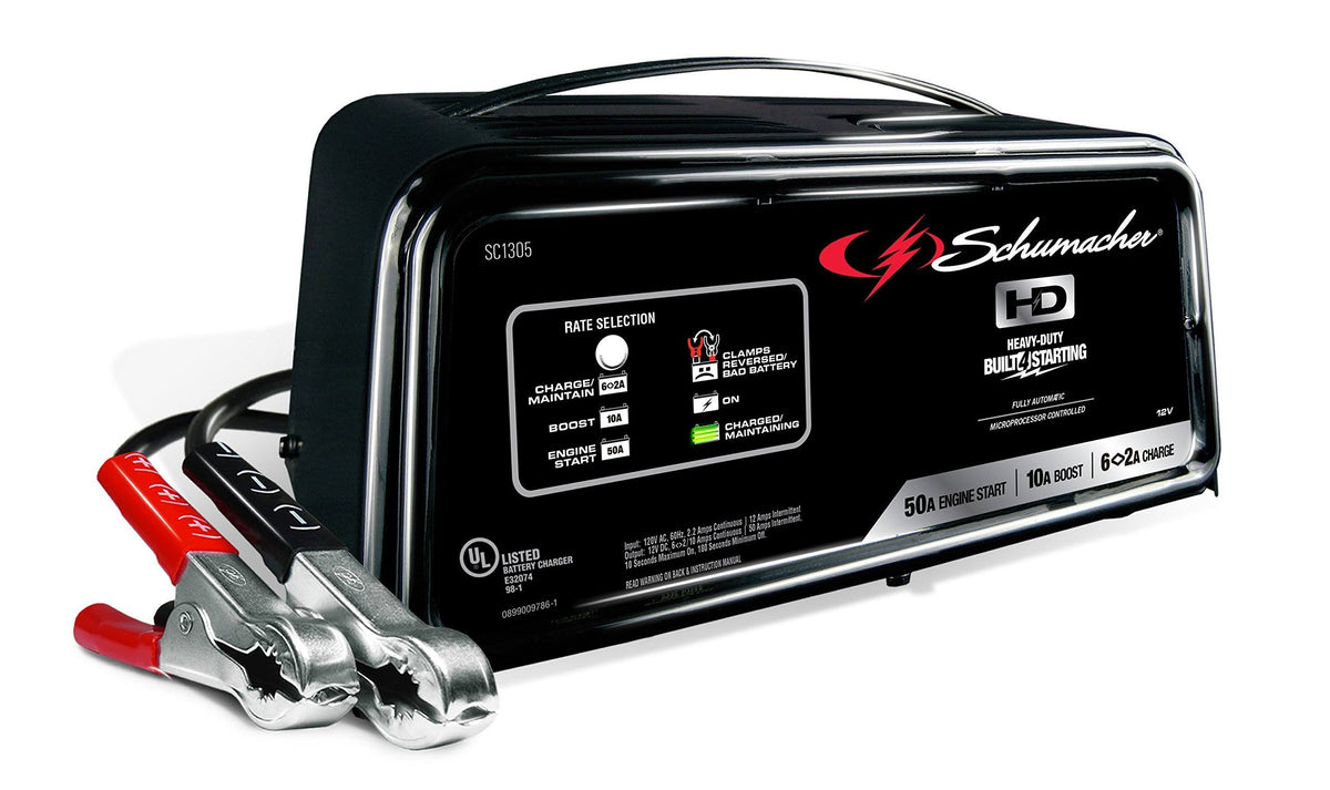 12V Automatic Battery Charger/Engine Starter E1526