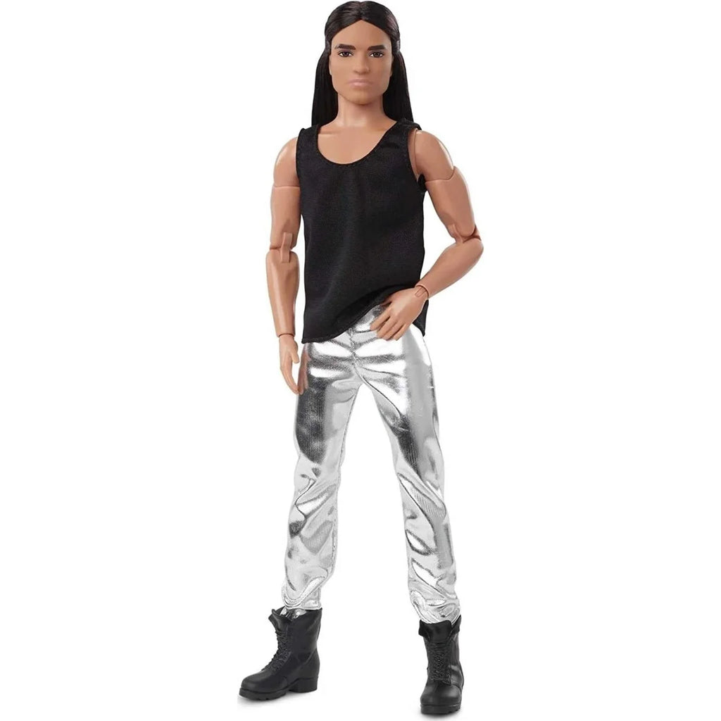 Collectible Ken Doll with Long Brown Hair L13426