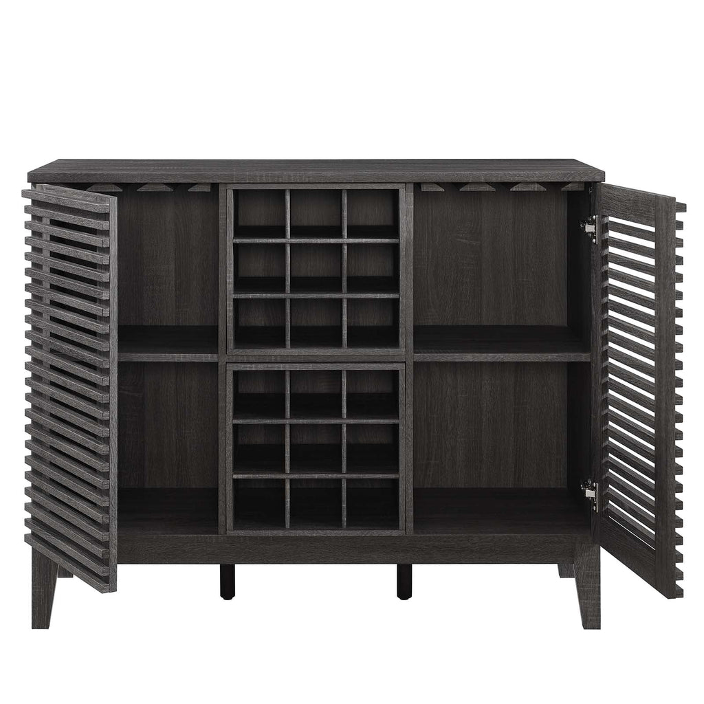 Charcoal Bar Cabinet V740