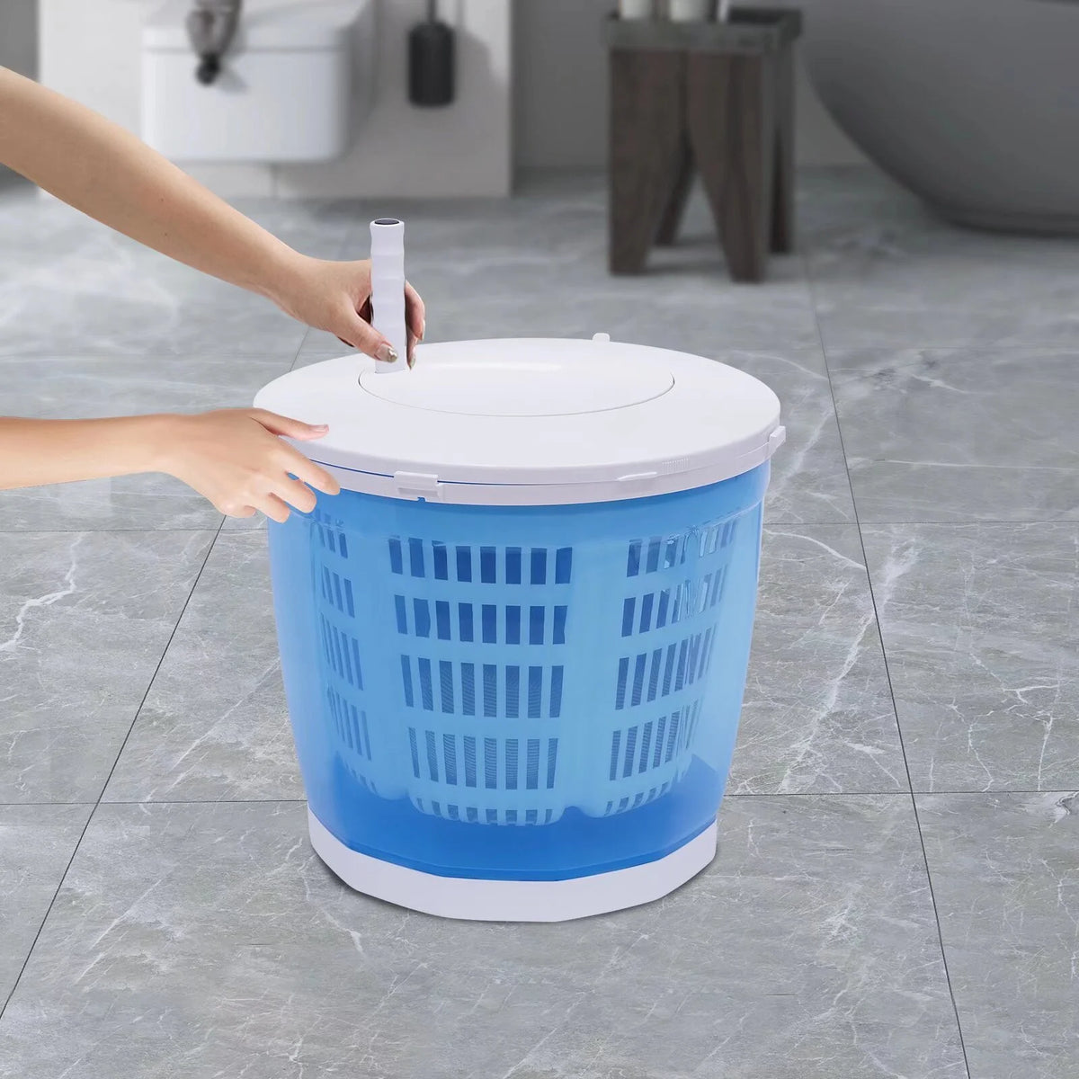 Portable Mini Compact Hand-operated Spin Dryer J4155