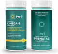 Omega-3 & Prenatal Multivitamin Bundle, 30 Servings, Vegan Plant-Based M248