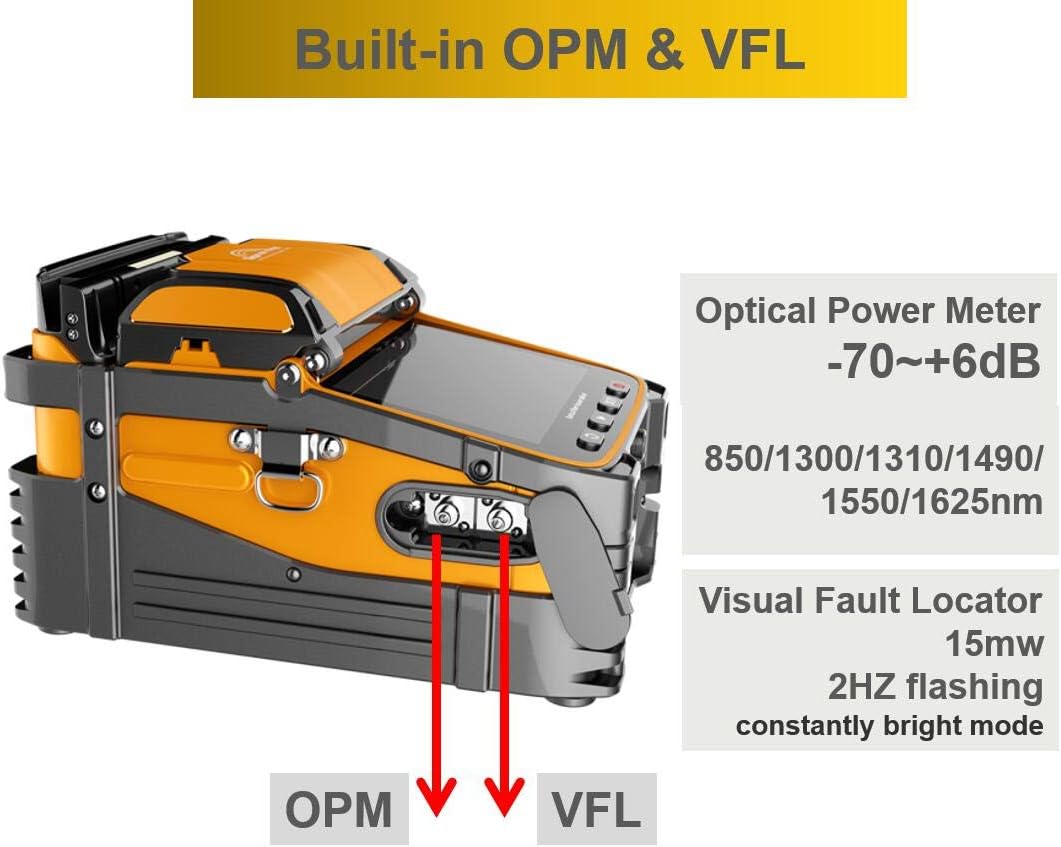 AI-9 Fusion Splicer Toolbox Kit with Automatic Focus and 6 Motors U27577