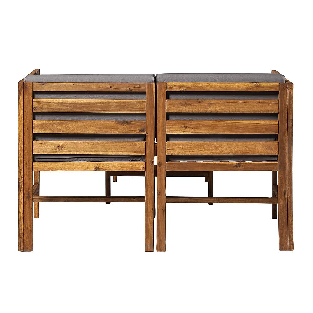 3-Piece Acacia Wood Patio Sectional Y781510