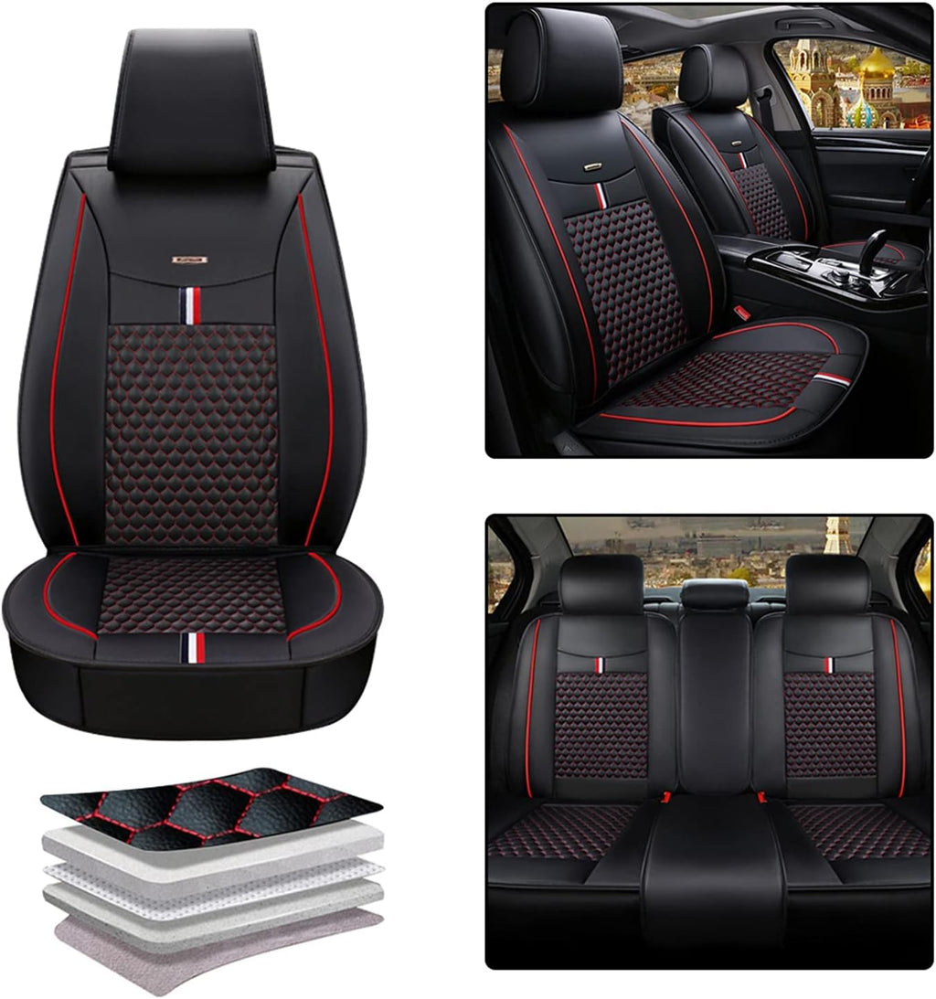 Car Seat Cover 5-Seat Airbag Compatible I7980