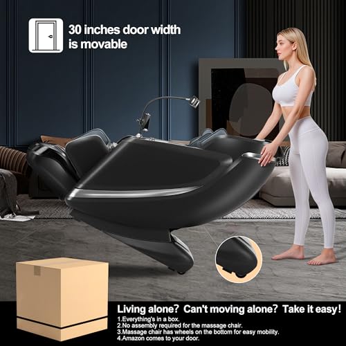 Full Body Zero Gravity SL-Track Shiatsu Massage Chair T8006