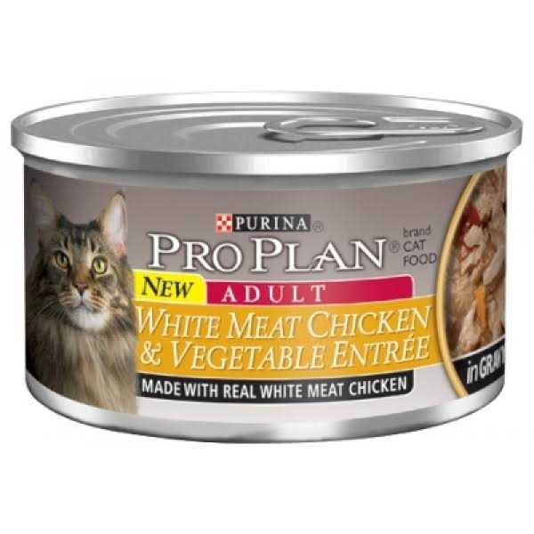 White Meat Chicken & Vegetable Entree in Gravy Cat Food Z845397