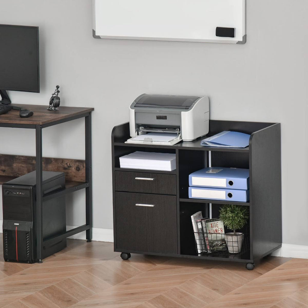 Multipurpose Filing Cabinet Printer Stand with 2 Drawers N331
