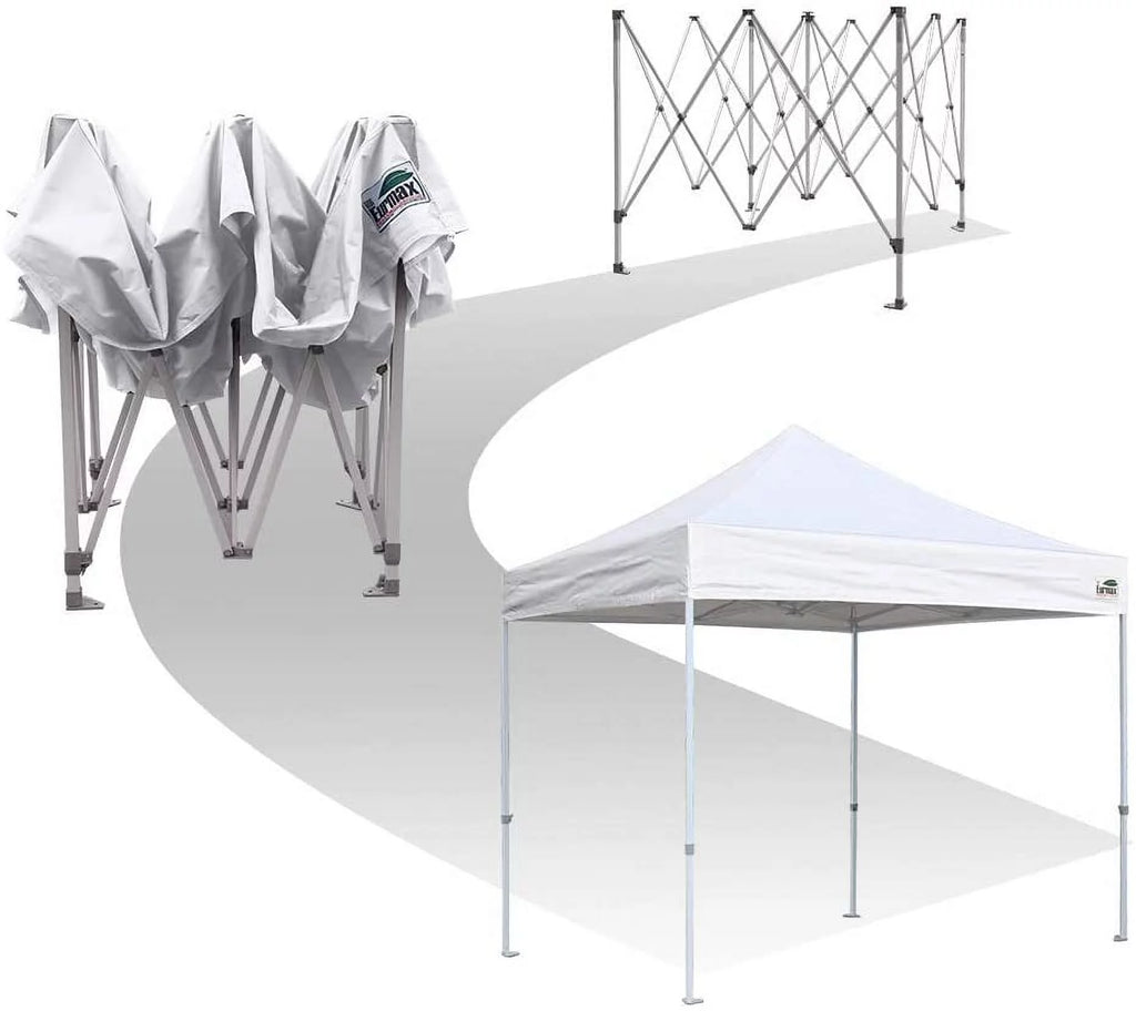 10x10 Ft Pop up Canopy Tent with Removable Sidewalls V24521