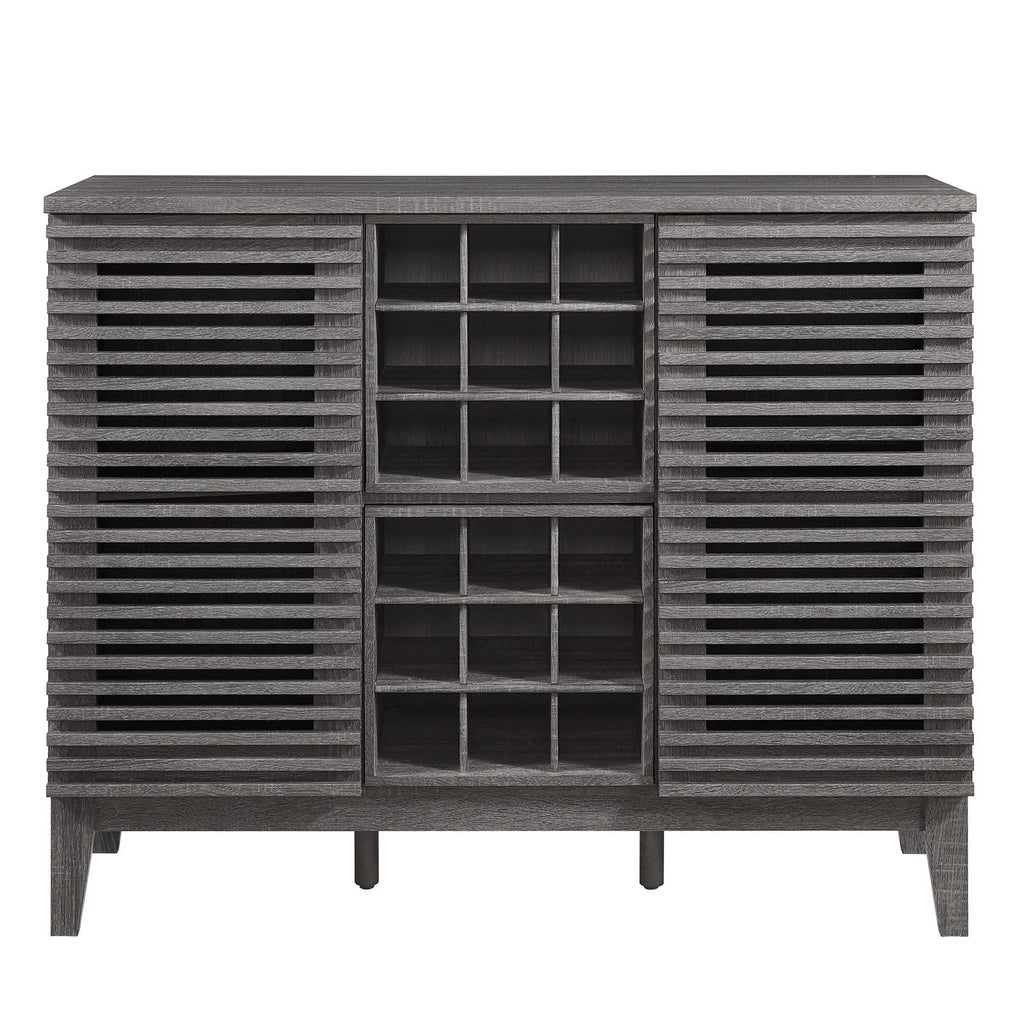 Charcoal Bar Cabinet V740