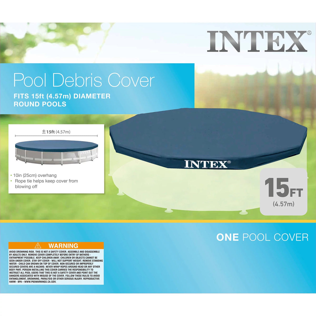 15ft x 42in Above Ground Swimming Pool Set N887422