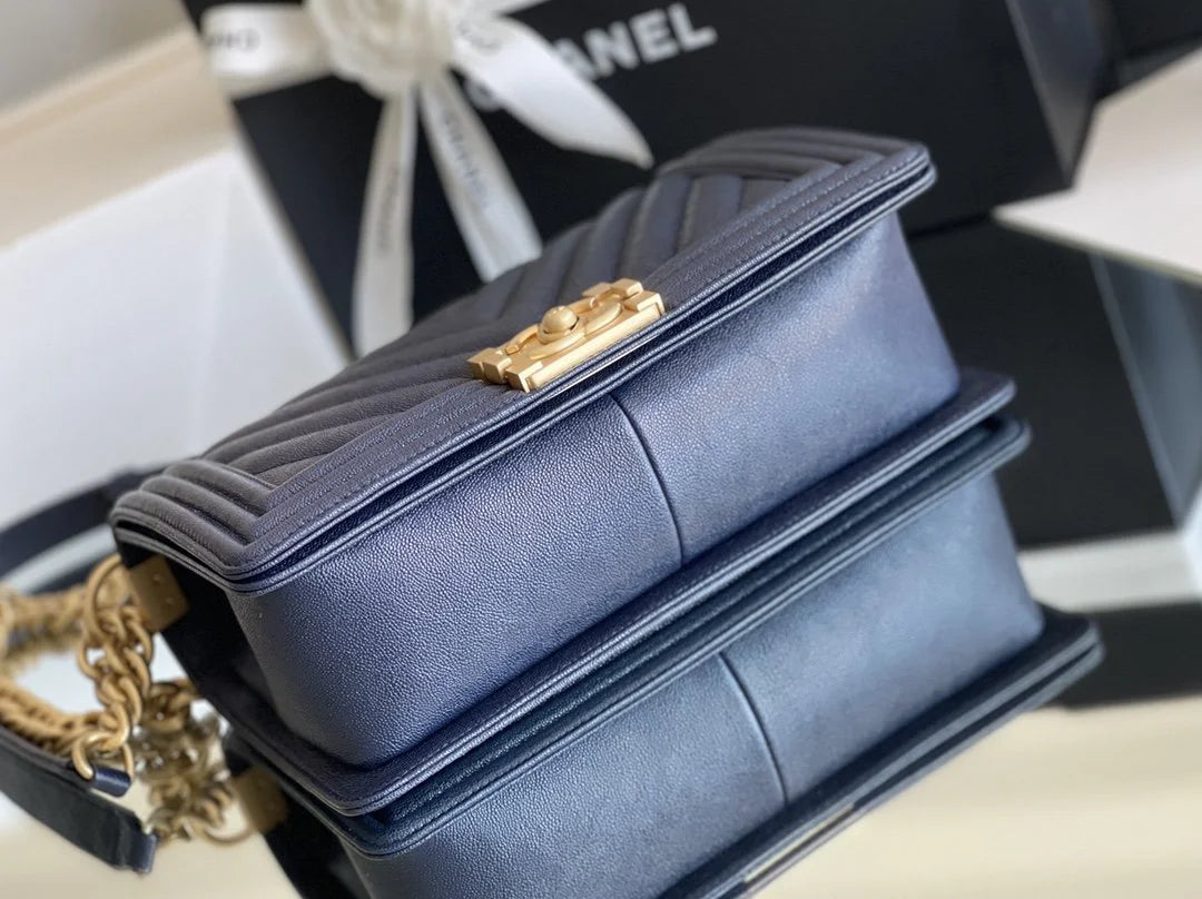 Dark Blue Handbag I3541