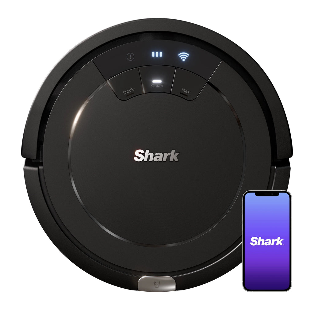 Black Wi-Fi Connected Robot Vacuum G814