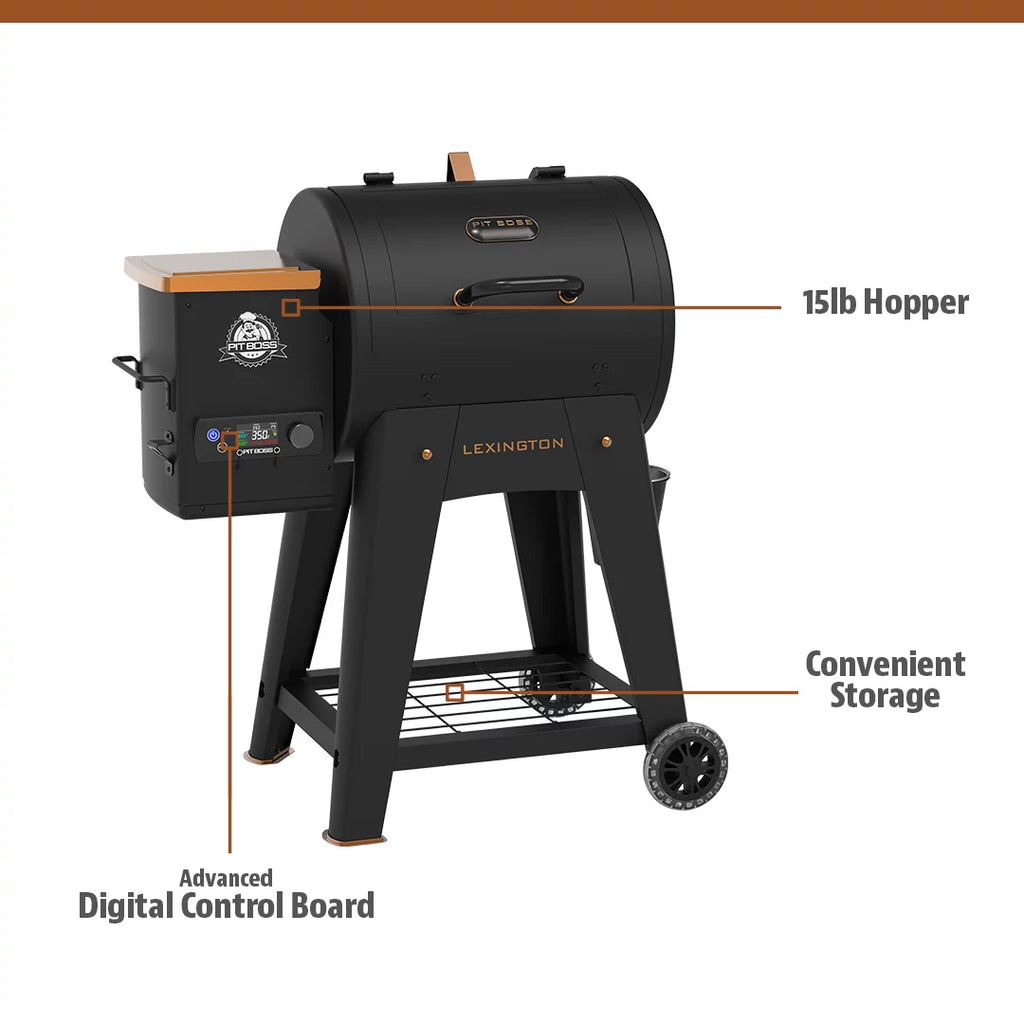 Wood Fired Pellet Grill and Smoker A9349