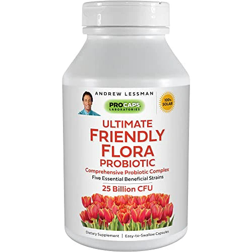 90 Capsules 25 Billion CFU Five Probiotic Strains Probiotic B186527